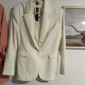 H&M Cream Blazer